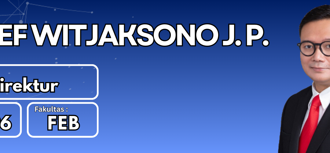 Arief Witjaksono Juwono Putro, S.E., M.M., M.Hum., C.S.A., AAAK.